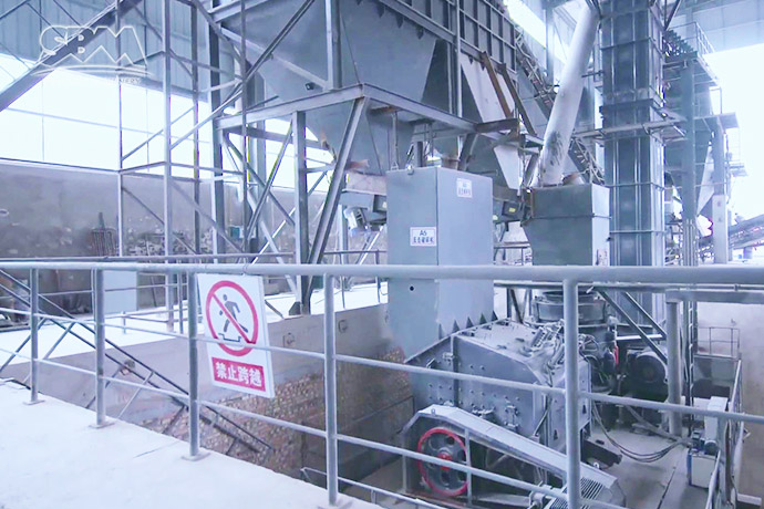 山西時產(chǎn)250噸尾礦建筑垃圾破碎制砂線